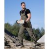 Nohavice s náprsenkou ARDON®URBAN+ khaki skrátené M