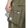 Nohavice s náprsenkou ARDON®URBAN+ khaki skrátené M
