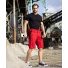Šortky ARDON®URBAN+ jasne červená 46 (Veľkosti Ardon 46, Farba červené odtiene)