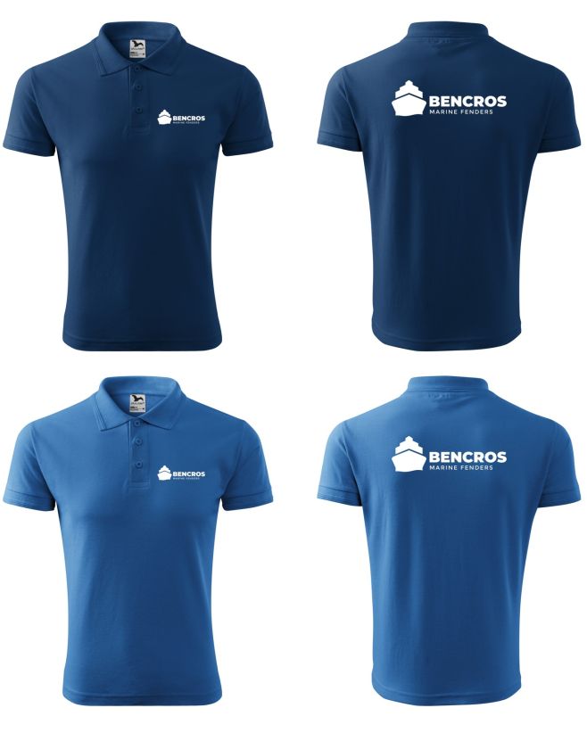 Kvalitné polo tričká s ekonomickou tlačou pre maximálnu výdrž a počet praní