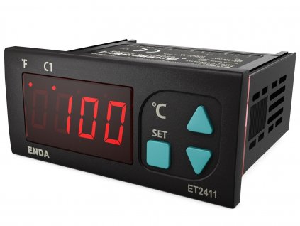 Panelový termostat Suran Enda ET2411-230-08 | NTC | 230 V/AC | relé 8A