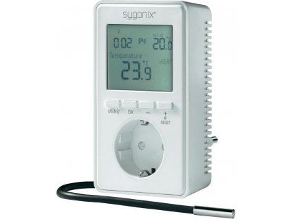 Univerzální termostat s displejem Sygonix tx.3, 38923W, -20 až 70 °C, CZ