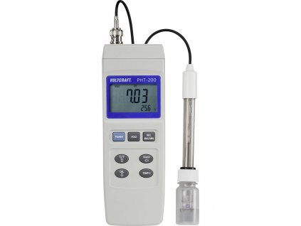 Multifunkční měřicí přístroj VOLTCRAFT PHT-200, 0 až 14 pH , redox (ORP) -1999 až 1999 mV