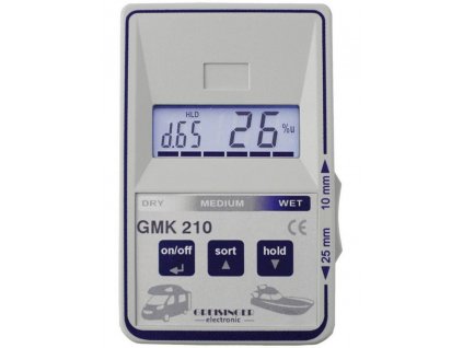Kapacitní měřič materiálové vlhkosti pro KARAVANY a LODĚ | Greisinger GMK 210