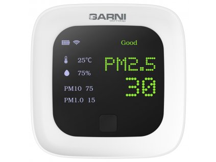 Chytrý měřič kvality vzduchu GARNI 210T OneCare
