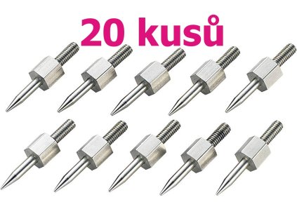 Sada náhradních hrotů pro měřič vlhkosti materiálů Voltcraft FM-200 | 20 ks
