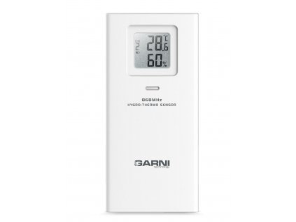 GARNI 056H | Bezdrátové čidlo teploty a relativní vlhkosti | až 150 m | 7 kanálů | s displejem