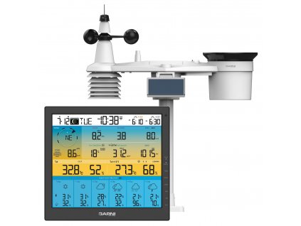 Wi-Fi meteorologická stanice GARNI 1085 Arcus | 6denní předpověď | možnost detekce blesku