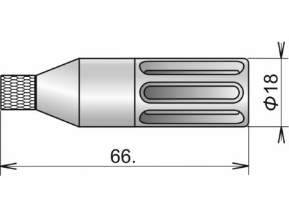 DIGIL/E - Sonda teploty a relativní vlhkosti s digitálním výstupem, konektor ELKA