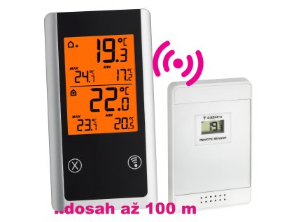 TFA 30.3055.01 | Bezdrátový teploměr JOKER | dosah až 100 m | -50 až +70 °C