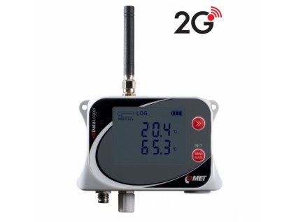 U0121M | IoT Datalogger teploty pro 2 externí teplotní čidla, s vestavěným 2G GSM modemem