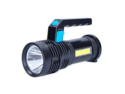 Kombinovaná nabíjecí LED svítilna Solight WN46, 3W SMD + 3W COB LED