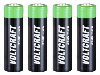 Nabíjecí baterie Ni-Zn | velikost AA | kapacita 1500 mAh | 1,6 V | balení 4 kusy