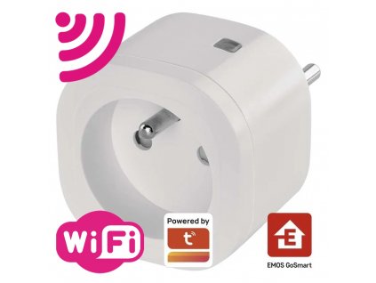 P5551 | GoSmart WiFi zásuvka IP-3001F | měřič spotřeby el. energie | elektroměr | spínací zásuvka