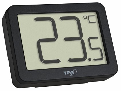 TFA 30.1065.01 | Digitální teploměr | černý | funkce MIN/MAX
