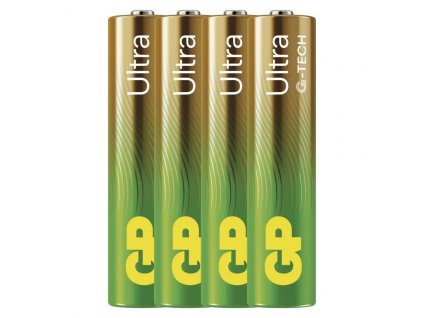 Mikrotužkové baterie AAA - GP Ultra Alkaline | B02114 | 4 kusy