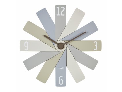 TFA 60.3020.30 | Designové nástěnné hodiny CLOCK IN THE BOX | vícebarevné | tichý chod | vnější Ø 400 mm