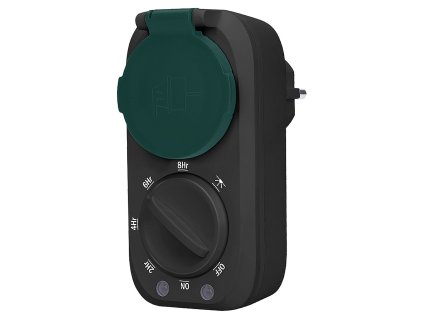 DT34A | Mezizásuvka s časovačem a soumrakovým spínačem Solight | maximální zatížení 3680 W