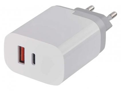 Emos V0120 | Univerzální 2x USB adaptér PD do sítě 1,5-3,0A (30W) max.