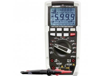 Digitální multimetr VOLTCRAFT VC-460 E ochrana proti tryskající vodě (IP65)