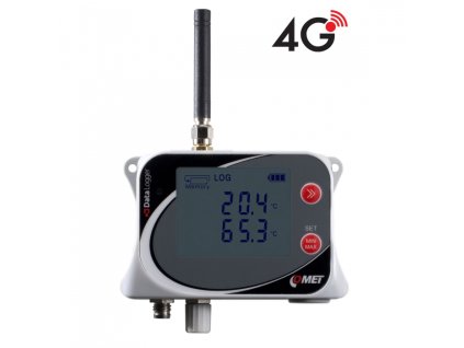 U0121G | IoT Datalogger teploty pro 2 externí teplotní čidla, s vestavěným 4G GSM modemem