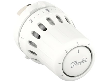 Danfoss 015G3030 React M30x1.5 | termostatická hlavice mechanická | 8 až 28 °C | bílá