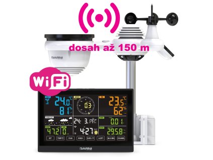 GARNI 980 Arcus | Bezdrátová WiFi meteorologická stanice | dosah až 150 m