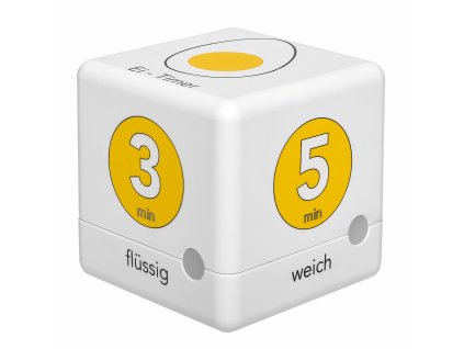 TFA 38.2041.07 | CUBE TIMER - Časovač pro přípravu vajec (3 - 5 - 7 - 10 minut)