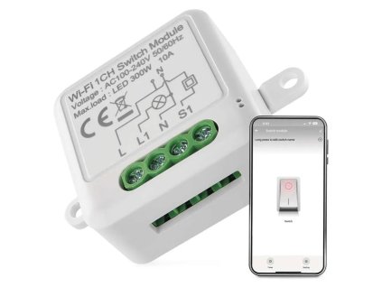 Emos H5105 | WiFi spínací modul IP-2101SW | 1-kanálový | GoSmart