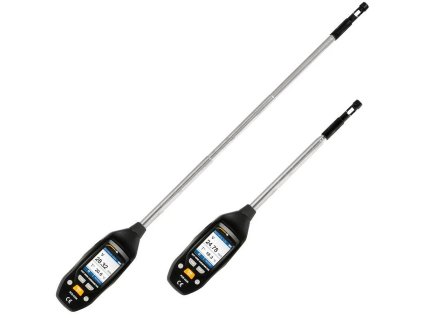 PCE-423N | Teleskopický termický anemometr | 0,00 až 30,00 m/s | datalogger