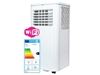 Solight DAC-9000 | Smart mobilní klimatizace en. třída A | WiFi | 2.5 kW (9000 BTU) | bílá