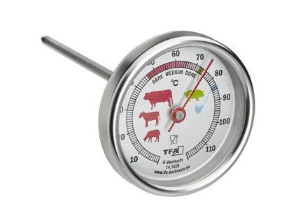 TFA 14.1028 | Nerezový vpichovací bimetalový teploměr na pečení | 0 až +120 °C