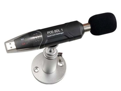 Záznamník hluku PCE-SDL1 | USB datalogger hlučnosti