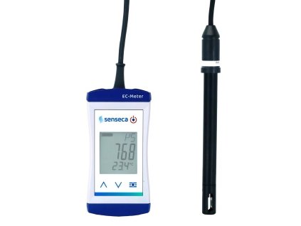 Univerzální měřič vodivosti Senseca ECO 522 s rozsahem měření 0 až 100 mS/cm