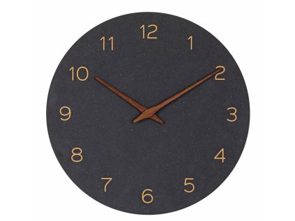 TFA 60.3054.01 | Nástěnné hodiny | tichý chod | vnější Ø 297 mm | antracitově černá