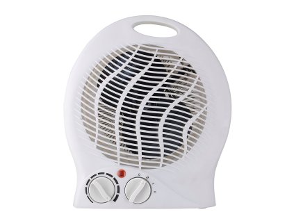Horkovzdušný konvektor KP06 | 2000W | ventilátor | termostat | 3 stupně ventilace | bílá