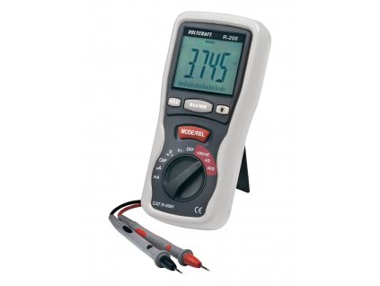 Digitální miliohmmetr R-200, měření odporu, kapacity