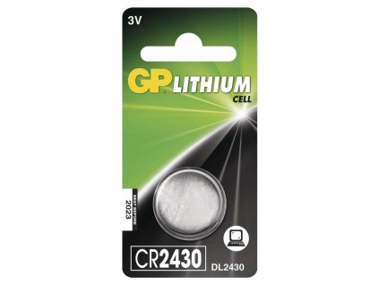 Knoflíková baterie - GP CR2430