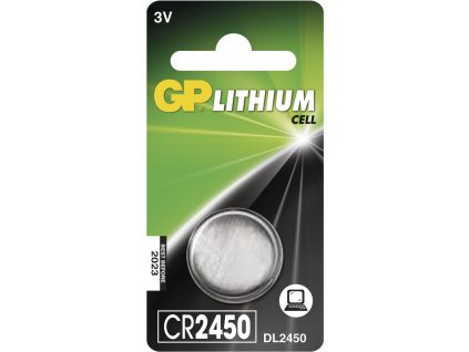 Knoflíková baterie - GP CR2450