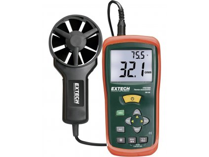 Turbínkový anemometr s teploměrem EXTECH AN-100