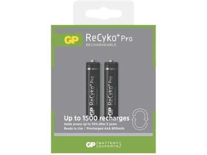 Nabíjecí baterie GP ReCyko+ Pro Professional HR03 (AAA), 2ks, B0818