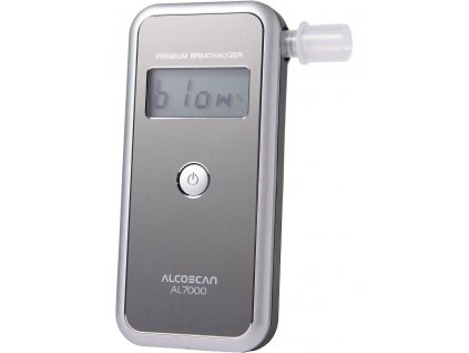 Alkohol tester - AL 7000®, měřicí rozsah alkoholu (max.)=4 ‰, stříbrný