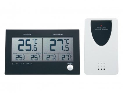 TFA 30.3048 | Digitální bezdrátový teploměr TWIN | -20 až +50 °C | ALARM | NIN./MAX. teploměr