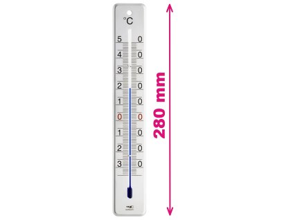 TFA 12.2046.61 | Kapalinový NEREZOVÝ teploměr IN/OUT | 280 mm