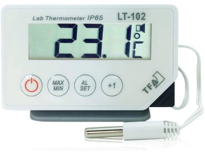 TFA 30.1034 | Laboratorní teploměr s teplotním čidlem + ALARM | -50 až +70 °C