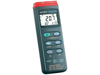 Dvoukanálový teplotní datalogger Voltcraft K202