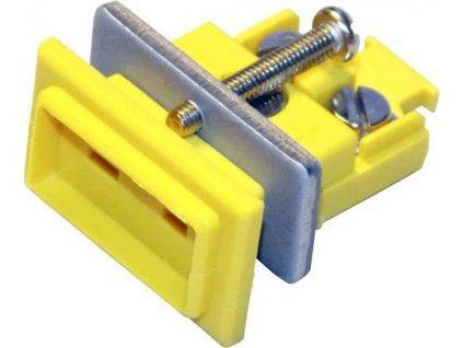 Mini DIN konektor B & B Thermotechnik, žlutá