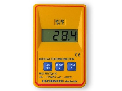 Vysoce přesný kontrolní digitální teploměr Greisinger GTH1170 pro termočlánky typu "K"