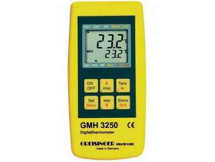 2-kanálový teploměr Greisinger GMH 3251, datalogger, -220 až +1768 °C