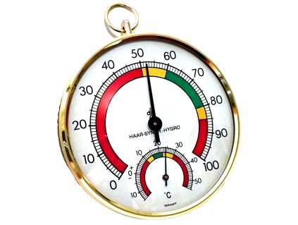 TFA 45.2000 | Analogový vlhkoměr s teploměrem | průměr 102 mm